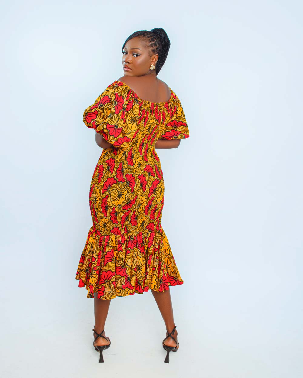 Ankara Midi Gown